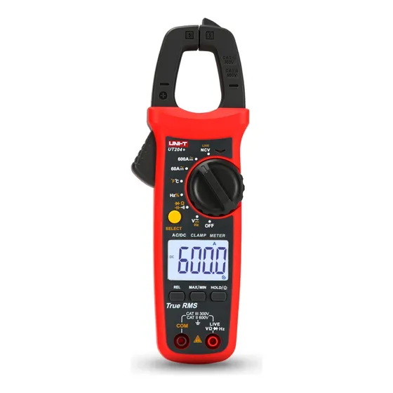 Pinza Amperimetrica Capacimetro Multimetro Uni-t Ut204+