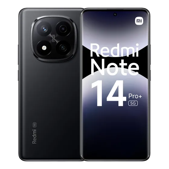 Celular Xiaomi Redmi Note 14 Pro Plus 5g Negro 256gb 8ram 200mpx