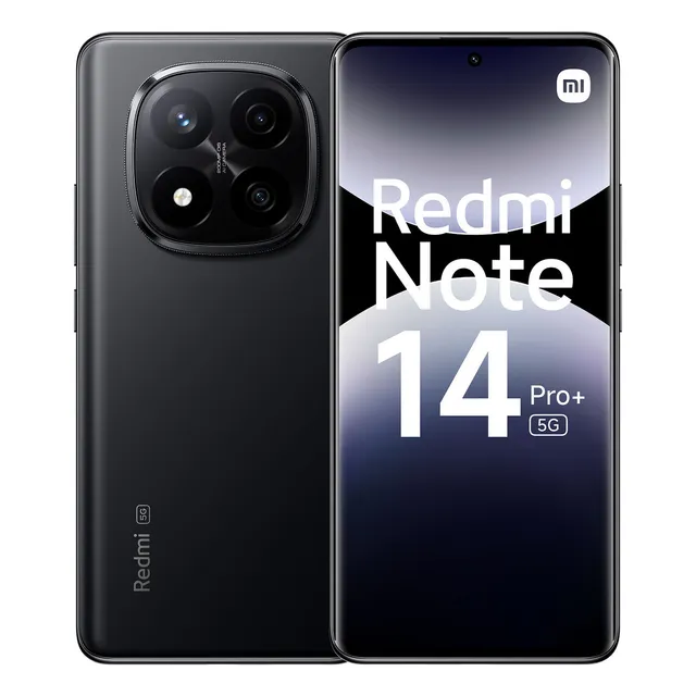 Celular Xiaomi Redmi Note 14 Pro Plus 5g Negro 256gb 8ram 200mpx