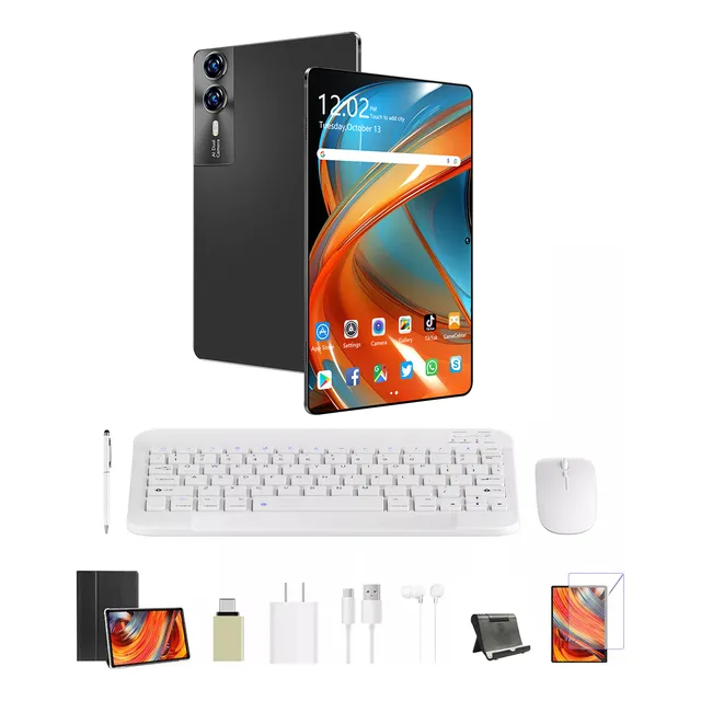 Tablet S12 Gpt Android 13 512gb +12gb Ram Con Teclado