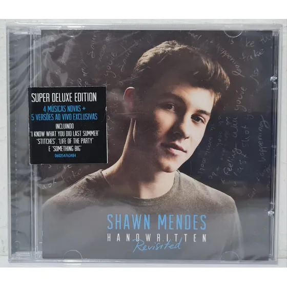 Cd Shawn Mendes - Handwritten Revisited Super Deluxe Lacrado