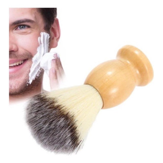 Kit 3 Pincel Barba Cerdas Macias Uso Espuma Barbear Kit 3 Pincel Barba Cerdas Macias Uso Espuma Barbear