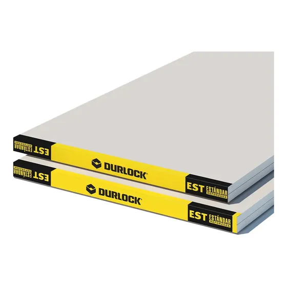 Placas De Yeso  Revestimiento Cielorraso Blanco