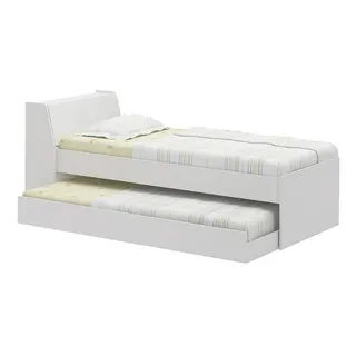 Cama Solteiro Bicama Ditália Bb-28 Branco