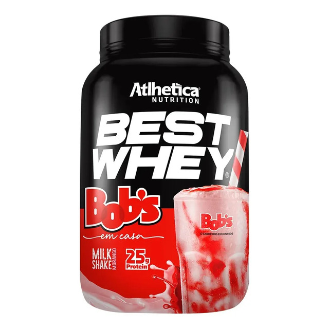 Best Whey Bob's Milk Shake Morango Pote 900g 3w Atlhetica Nutrition Milkshake De Morango Bobs Best Whey Bob's Milk Shake Morango Pote 900g 3w Atlhetica Nutrition Milkshake De Morango Bobs