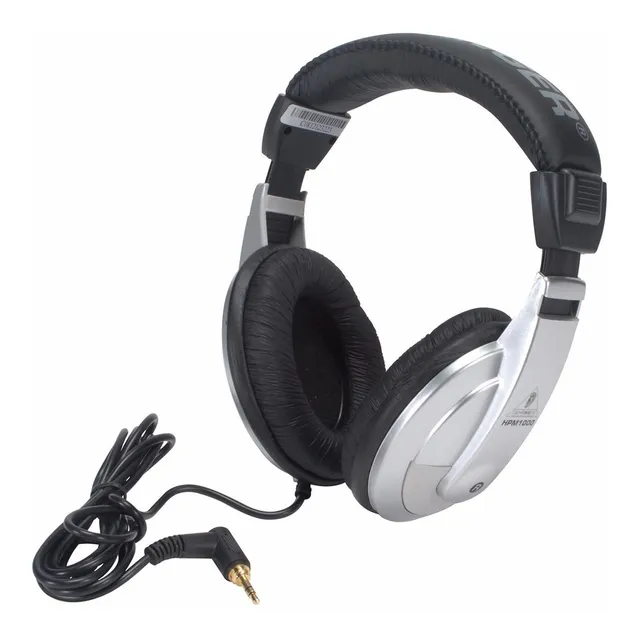 Auriculares Behringer Audio HPM1000 silver y black