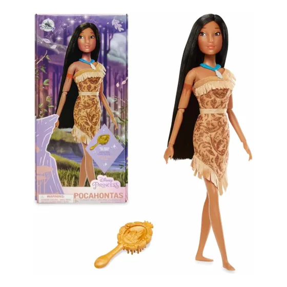 Pocahontas Muñeca 29cm + Cepillo Princesa Disney Store 2021