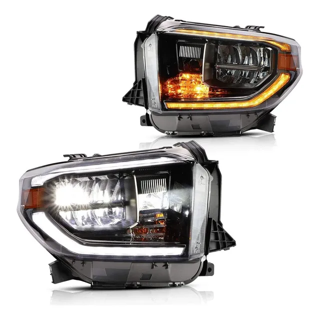 Faros Led Proyector Vland Para Toyota Tundra 2014-2022