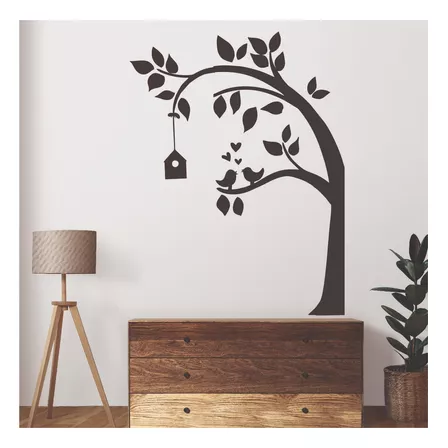 Arbol En Vinilo Decorativo Para Pared De Malénika