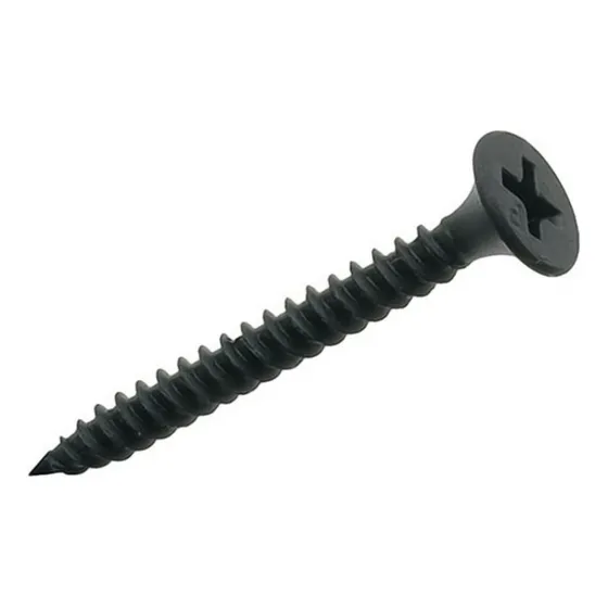 Tornillo Vialro Negro Metal Aguja T3 6 X 1 5/8 Jasper