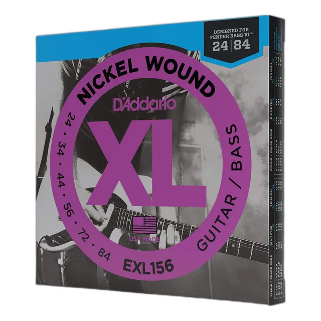 D Addario Exl156 Niquel Herida Guitarra Electrica / Niquel H