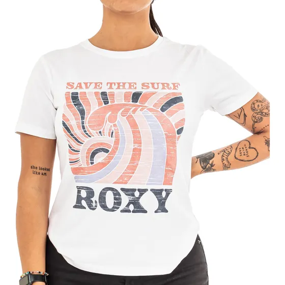 Remera Mc World Ocean Day (bla) Roxy