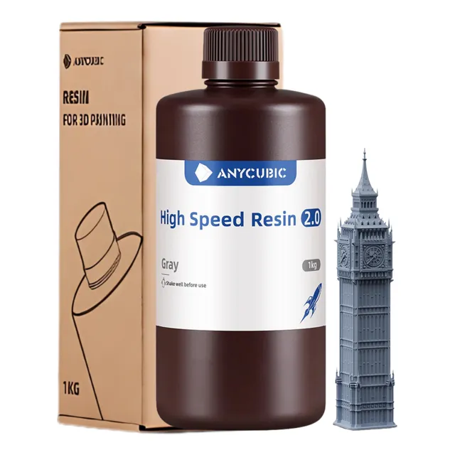 Resina Anycubic Alta Velocidad 1 Kg Impresora 3d Photon Mono