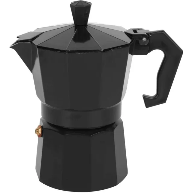 Imusa Cafetera Moka Italiana Espresso 6 Tazas Color Negro