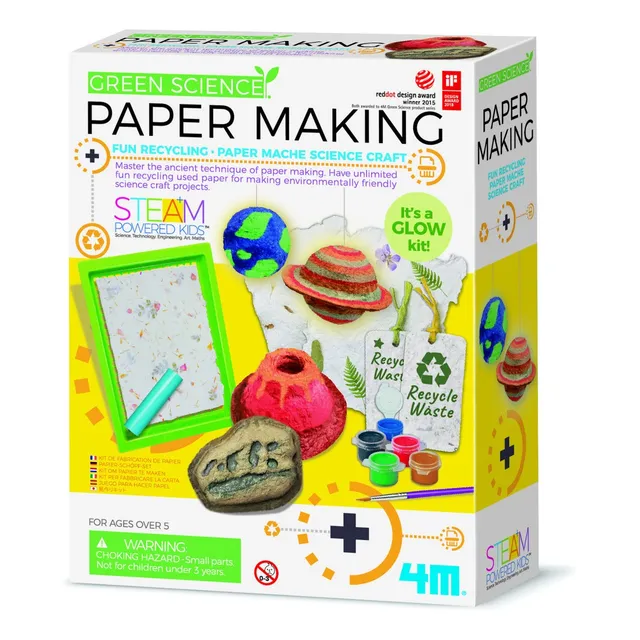 Kit Para Aprender A Reciclar Papel Green Science