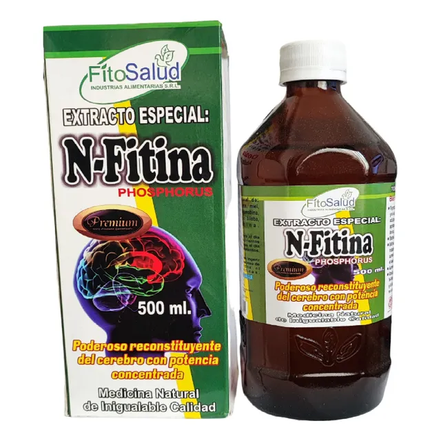 Jarabe Tonico Reconstituyente De La Memoria Natural 500ml 
