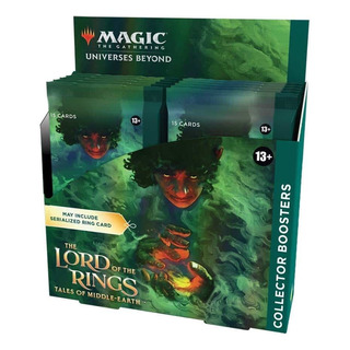 Mtg Senhor Dos Anéis Contos Da Terra Média Collector Booster Mtg Senhor Dos Anéis Contos Da Terra Média Collector Booster