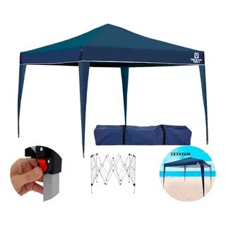 Tenda Gazebo Sanfonado Articulada DobrĂĄvel 3 Por 3 Metros Com Mala Transporte The Black Tools Cor Azul Tenda Gazebo Sanfonado Articulada DobrĂĄvel 3 Por 3 Metros Com Mala Transporte The Black Tools Cor Azul