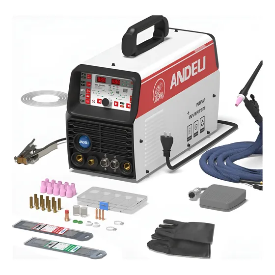 Máquina De Solda Tig Ac/dc 110v/220v 200a Hf Pulsado Frio