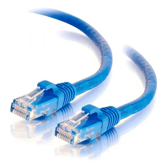 Cabo De Rede Patch Cord Cat 6 Utp Azul 1m Legrand