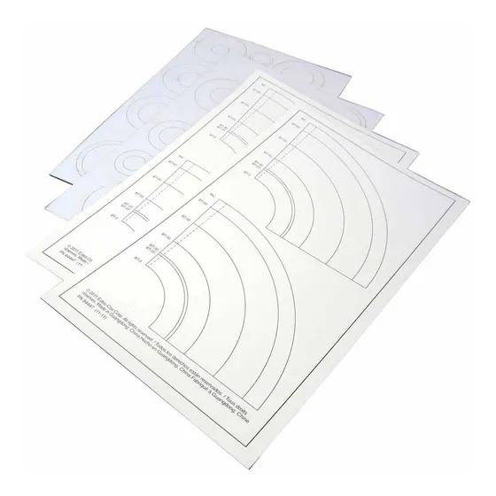 Este Rocket Corte Laser Anillo Centrado Papel Adaptador