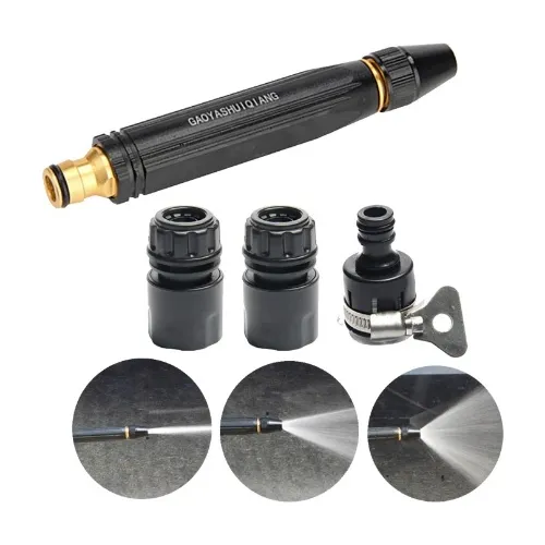 Pistola De Agua Pulverizacion Alta Presion Ajustable