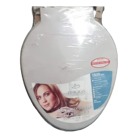 Tapa Para Poceta Elongada Gris Venceramica 