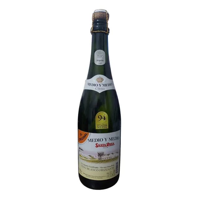 Vino Blanco Santa Rosa Medio Y Medio