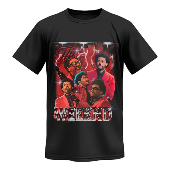Camiseta The Weekend Artista Pop Blinding Ligths Bootleg