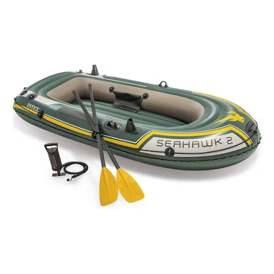 Bote Inflable Seahawk 2 Personas C/ Remos E Inflador