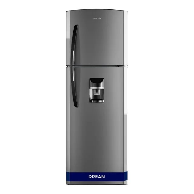 Heladera Con Freezer No Frost 300 L Steel Drean Rda300fbrt Color Gris