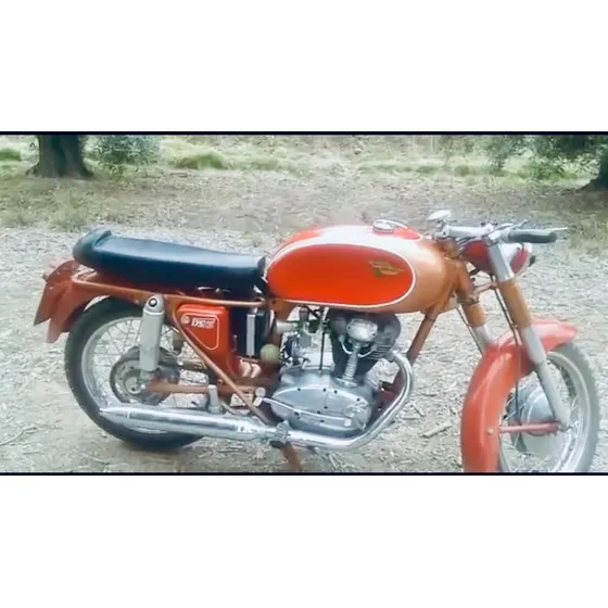 Ducatti 175 Ts Restaurada Funcionando.