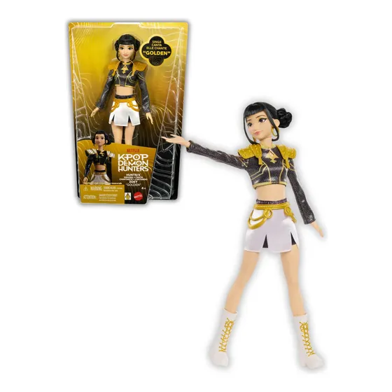 Muñeca Zoey Kpop Demon Hunters Canta Golden Guerreras Kpop