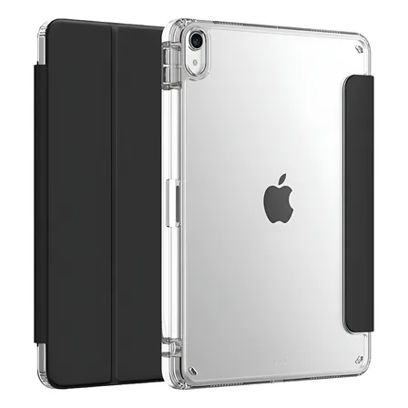 Carcasa Smart Cover Clear Para iPad A16 11th Gene 11 Negro