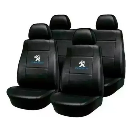 Funda Cubre Asiento Simil Cuero Compatible Con Peugeot