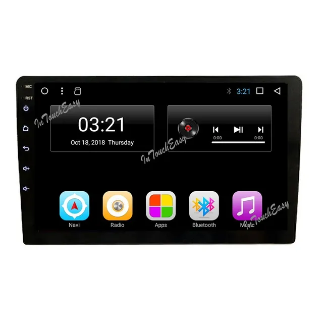 Radio Android 2gb Ram 9 Pulgadas 1 Din Fhd Usb Gps Bluetooth