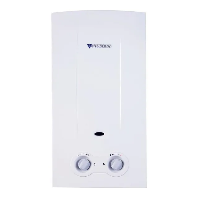 Calefont a gas GLP Junkers Hydrobattery-Smart C W13 blanco