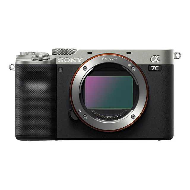 Cámara Sony Compacta Full-frame Alpha 7c Color Plata
