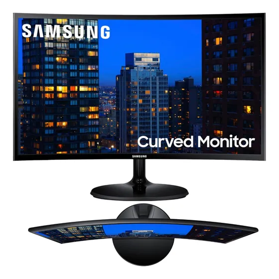 Monitor Samsung Curvo 24 Pulgadas Full Hd 1080p Hdmi Vga Led