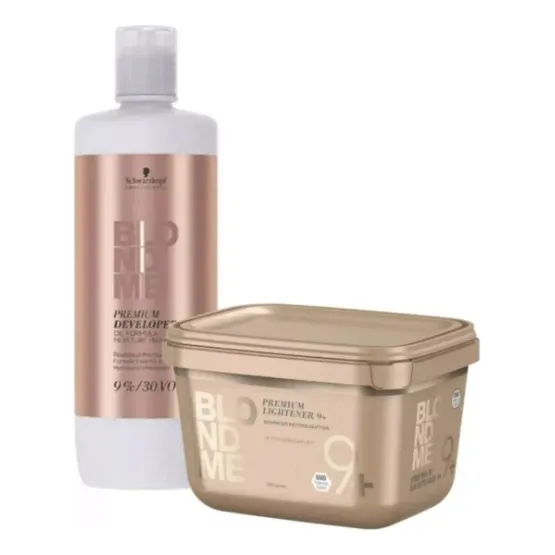 Schwarzkopf Prof Kit Pó Desc Blond Me +ox Litro 30 Vol