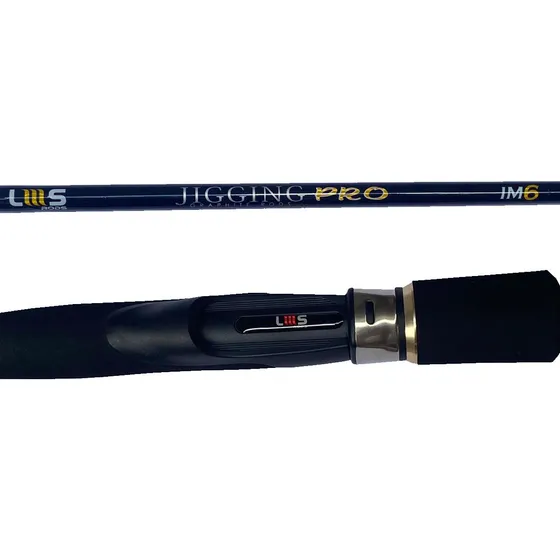 Vara Slow Jigging Lumis Mar Barco 6'3pés 20-40lb