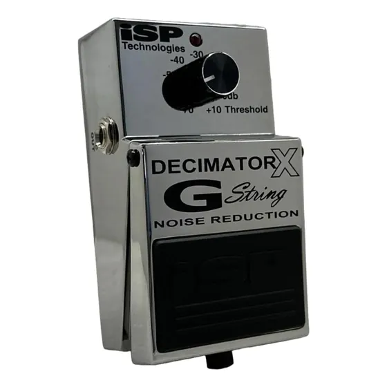 Tecnologias Isp Decimator X G Pedal De Redução De Ruído De C