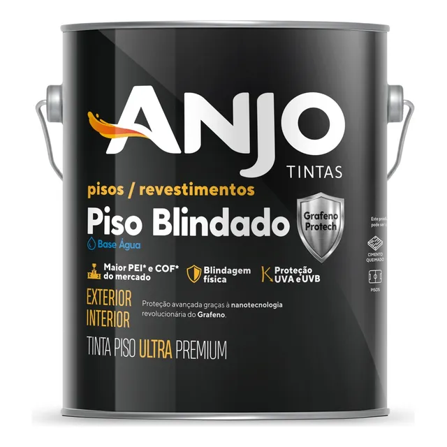 Tinta Premium Para Pisos E Telhas Lavável Anjo 3,6l Cores