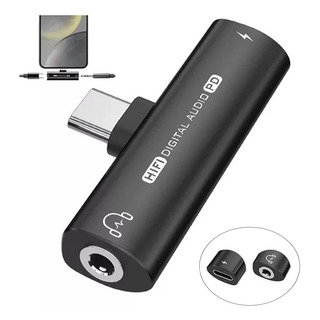Xtwe Adaptador Tipo C Para Carga Y Audífonos Jack 3.5mm Xtwe Adaptador Tipo C Para Carga Y Audífonos Jack 3.5mm