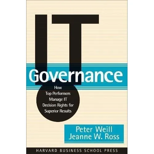 It Governance: How Top Performers Manage It Decision Rights 