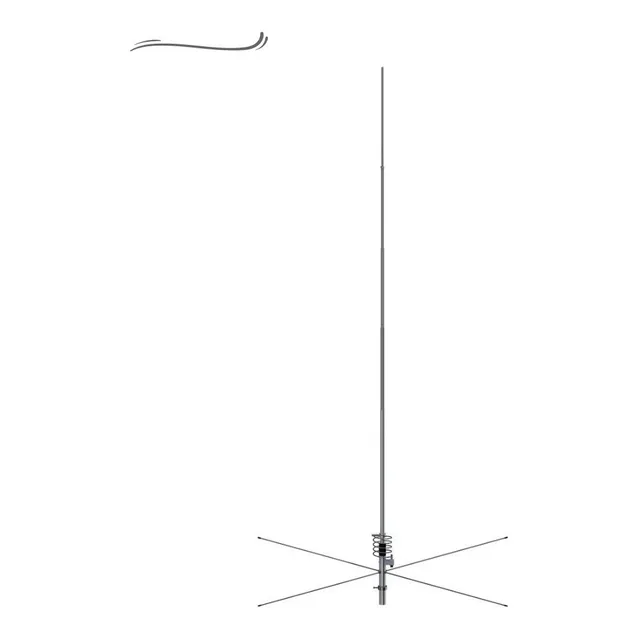 Antena Base Px 10 11 Metros 5/8 De Onda Steelbras Ap0163