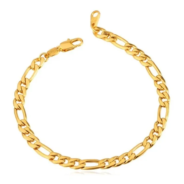 Pulsera Enchapada En Oro 18k. Gran Calidad.