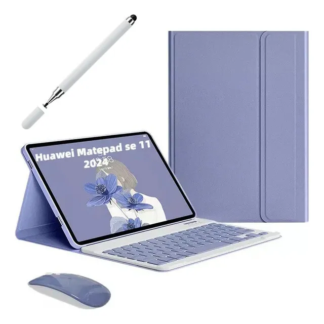 Funda Con Teclado+ratón Para Huawei Matepad Se 11'' 2024 Ñ