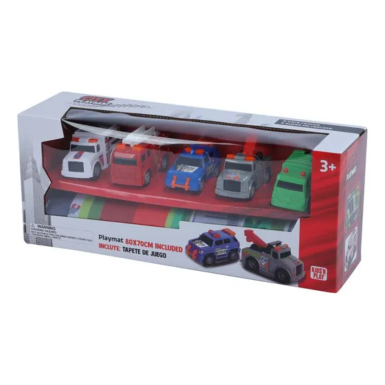 De Juguete Mini Carros De La Ciudad X 5 Und