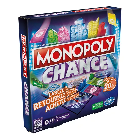 Hasbro Monopoly Chance Español
